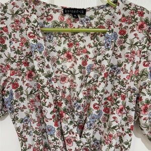 Konedik Floral Mini Dress - Multicolor